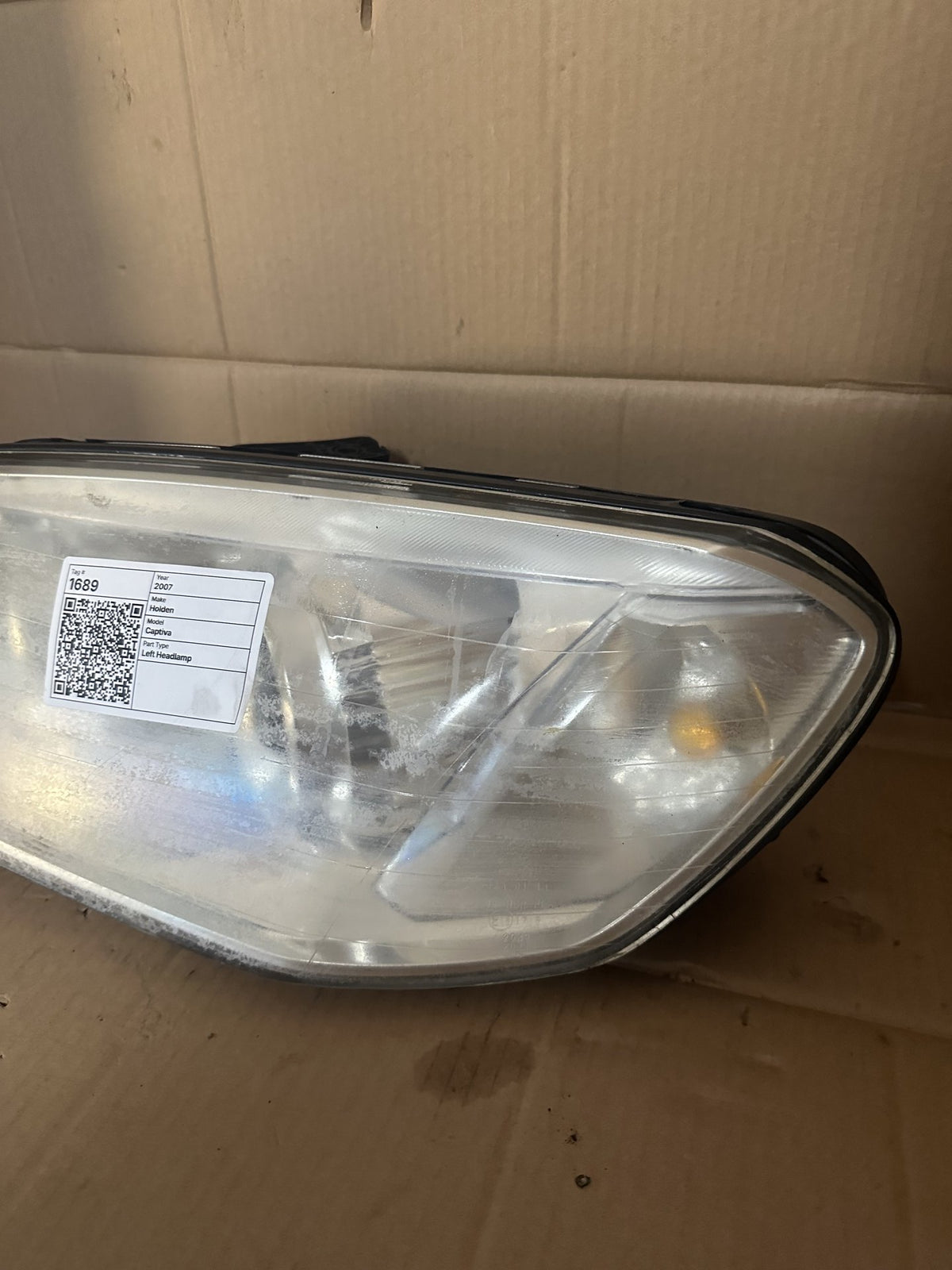 2007 Holden Captiva 7 Captiva Station Wagon Left Headlight