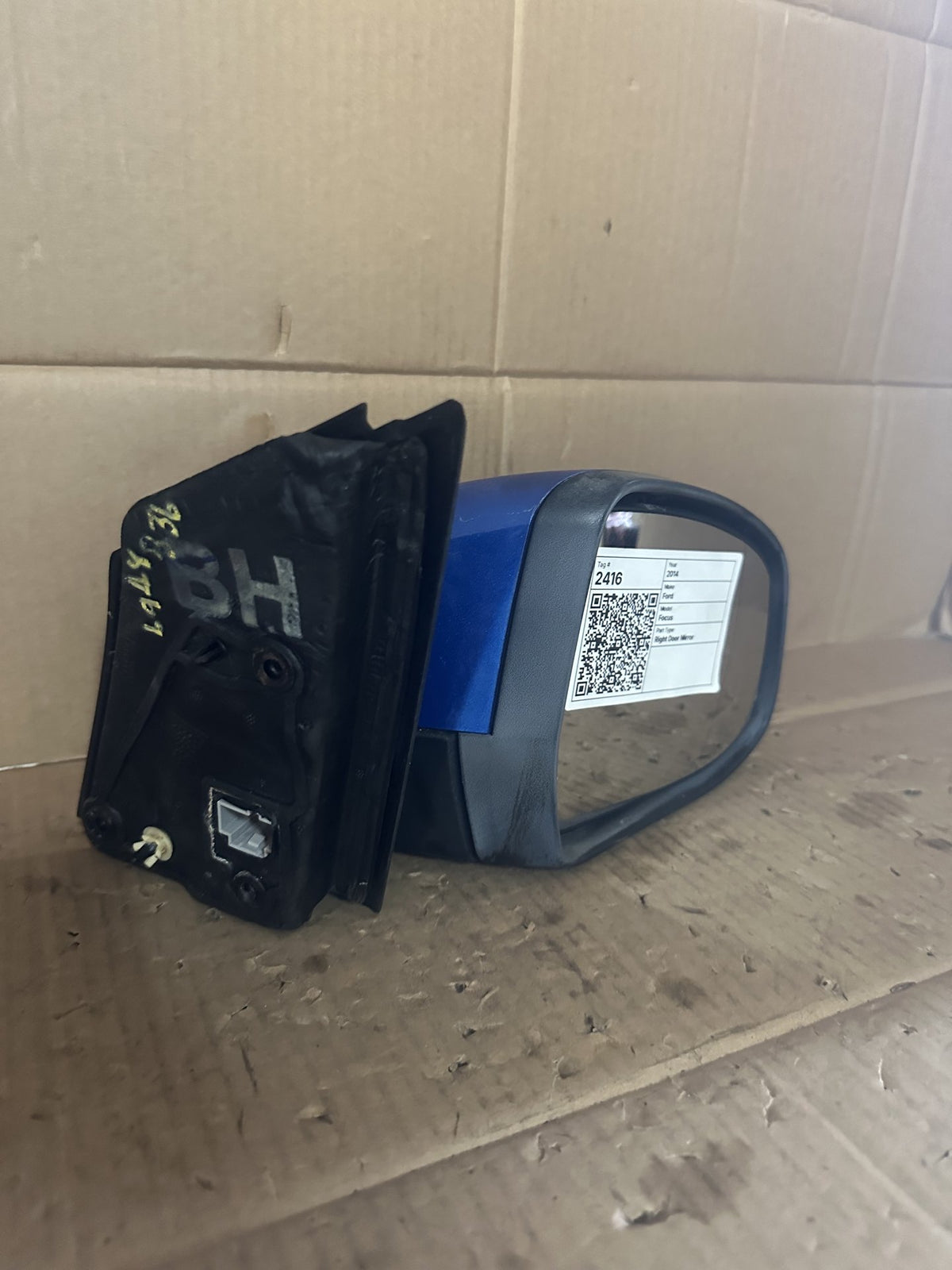 2014 Ford Focus Hatchback Right Door Mirror 024550