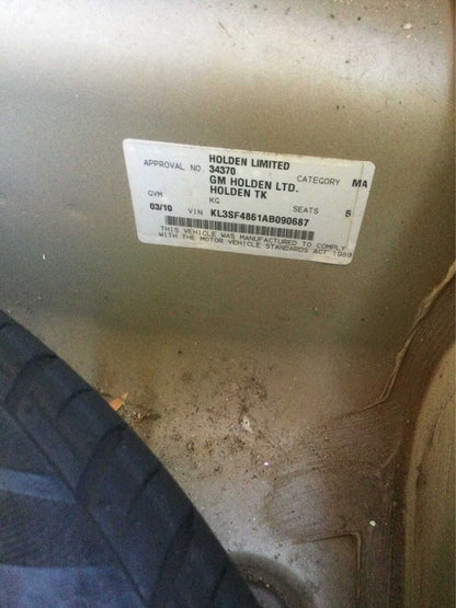 2010 Holden Barina TK