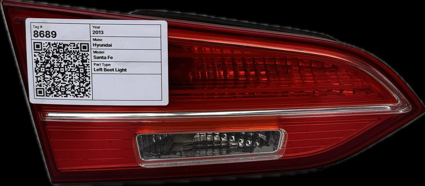 2013 Hyundai Santa Fe DM Station Wagon Left Boot Light