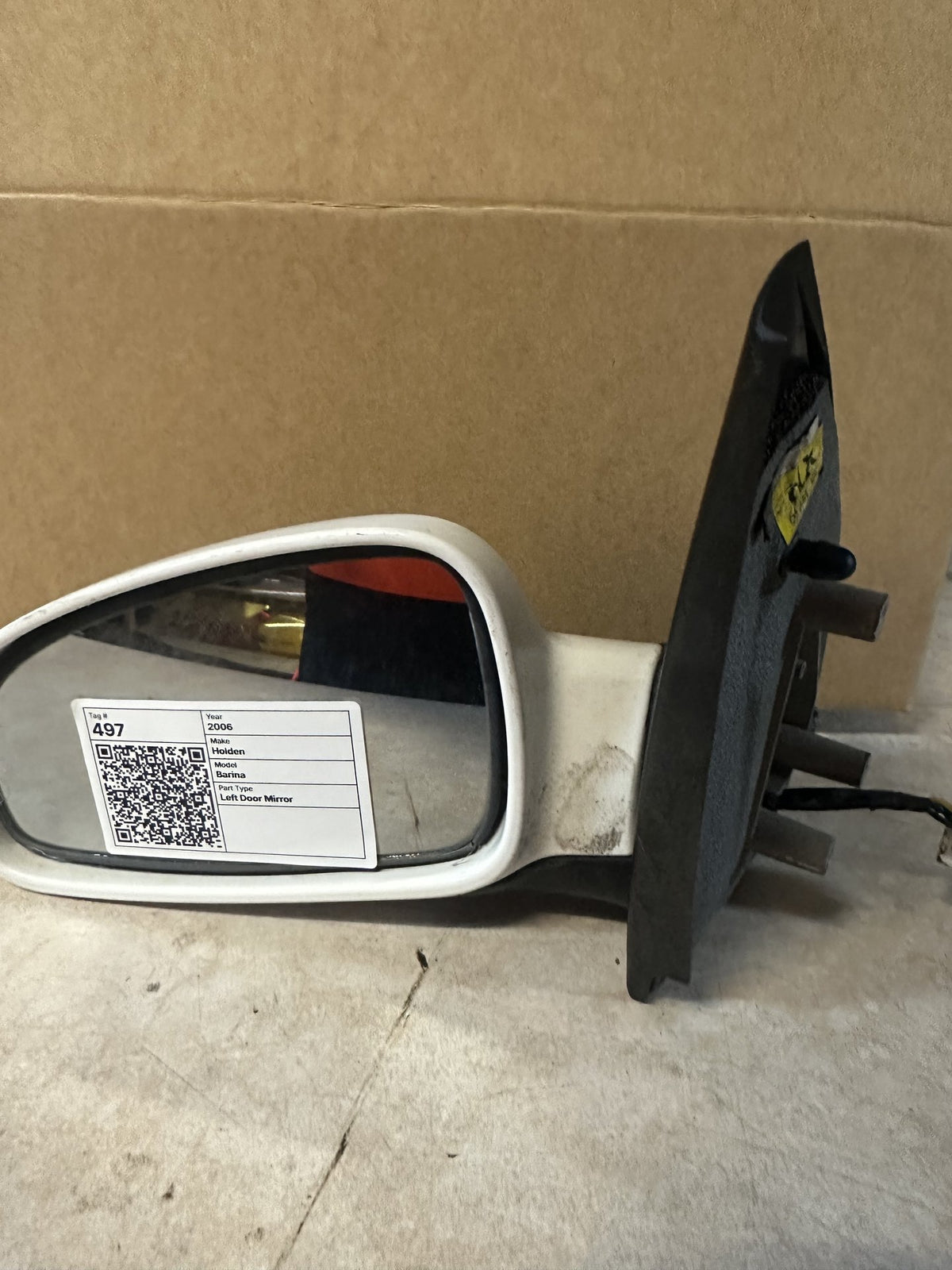2006 Holden Barina Barina Hatchback Left Door Mirror 012279