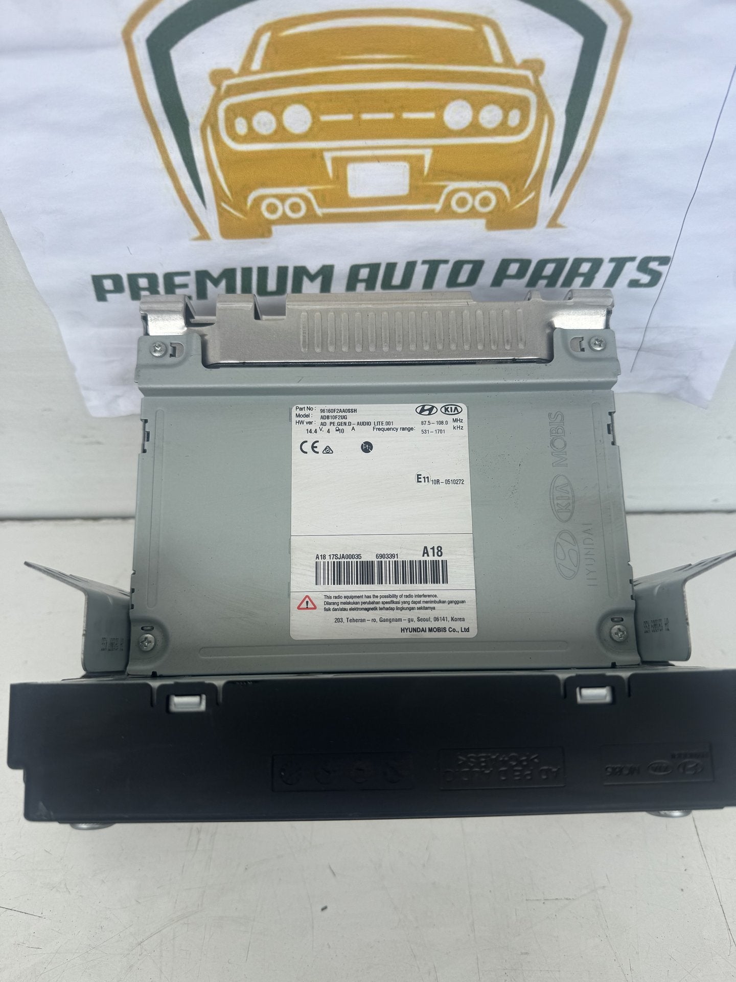 2019  AD Stereo Head Unit