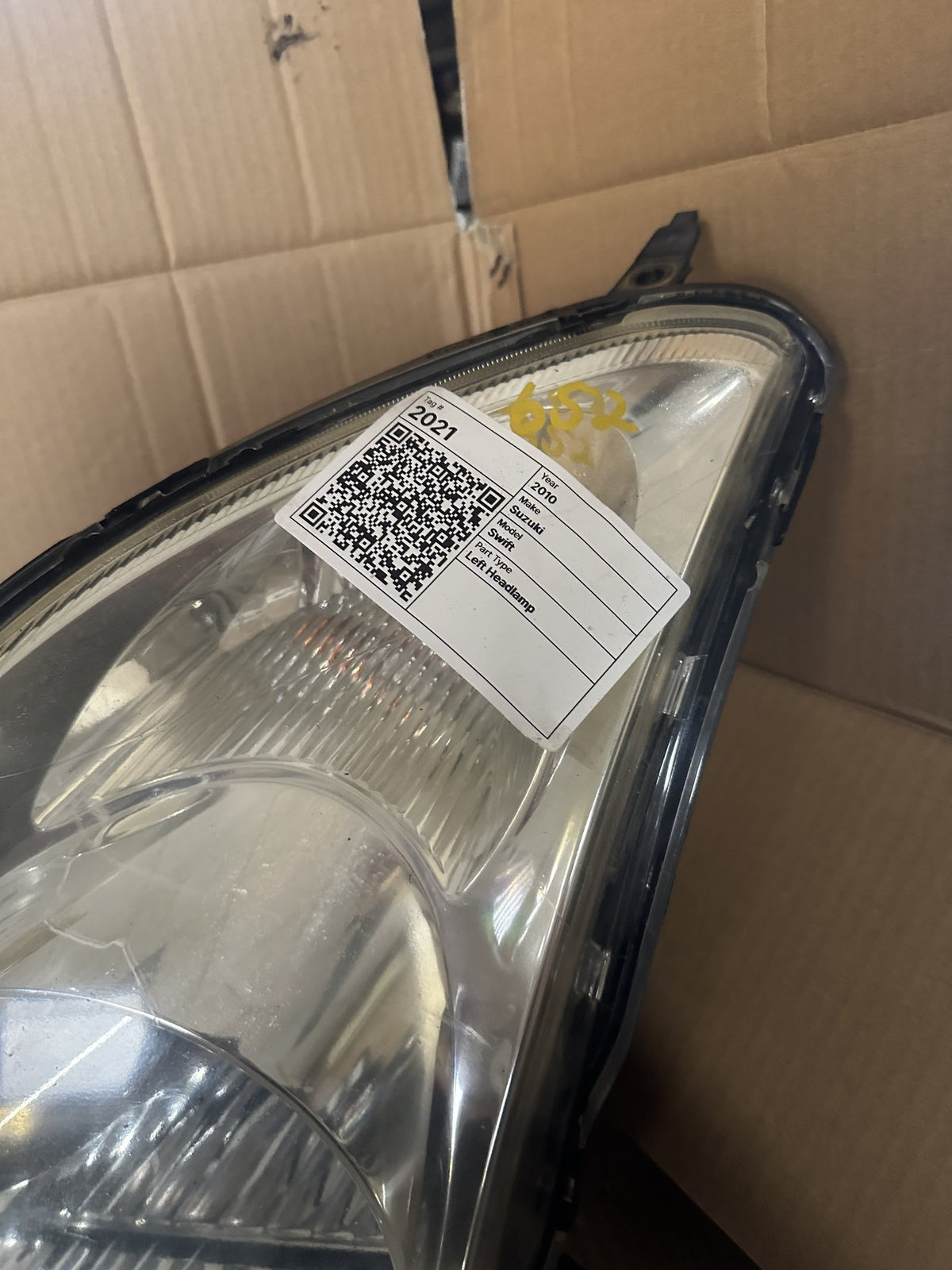 2010 Suzuki Swift RS415 Hatchback Left Headlight P4432L