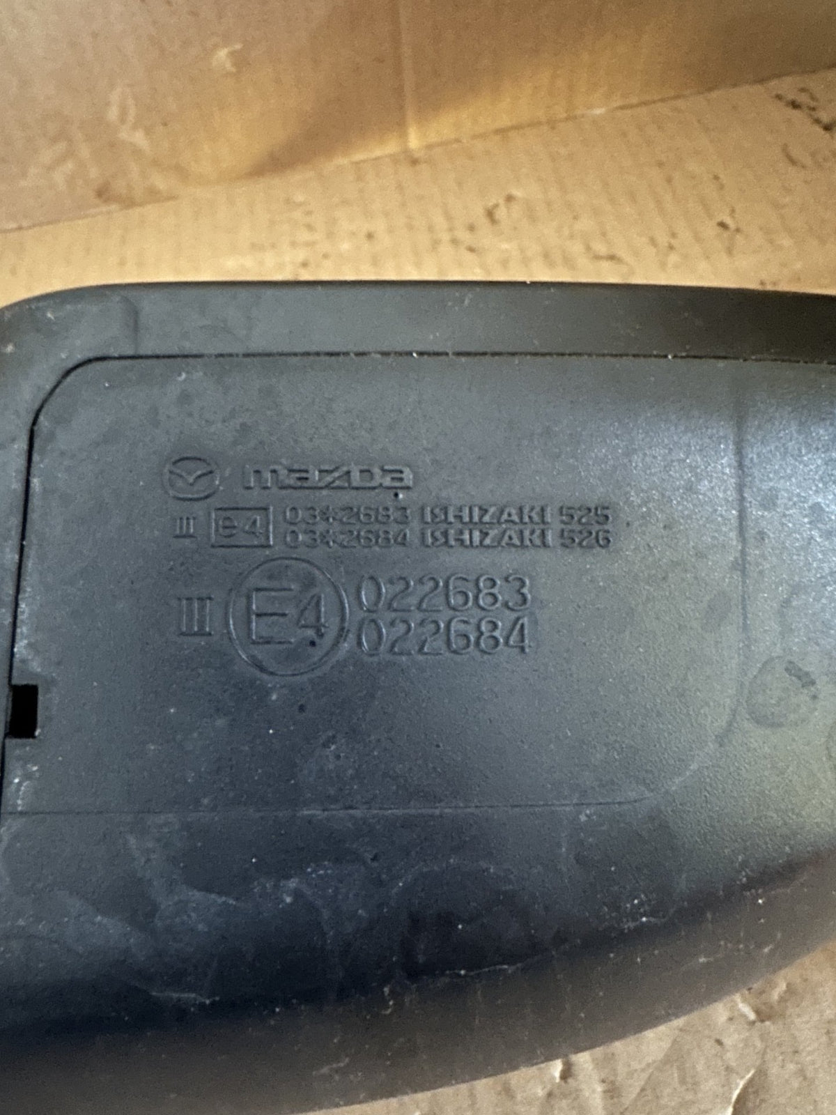 2013 Mazda Mazda3 Hatchback Right Door Mirror 022683