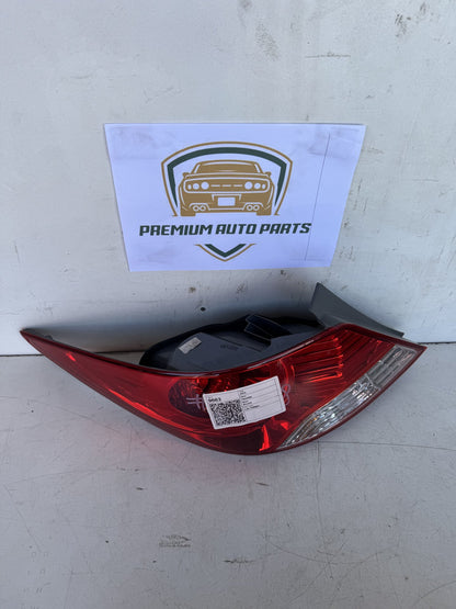 2013 Hyundai Accent RB Sedan Left Taillight