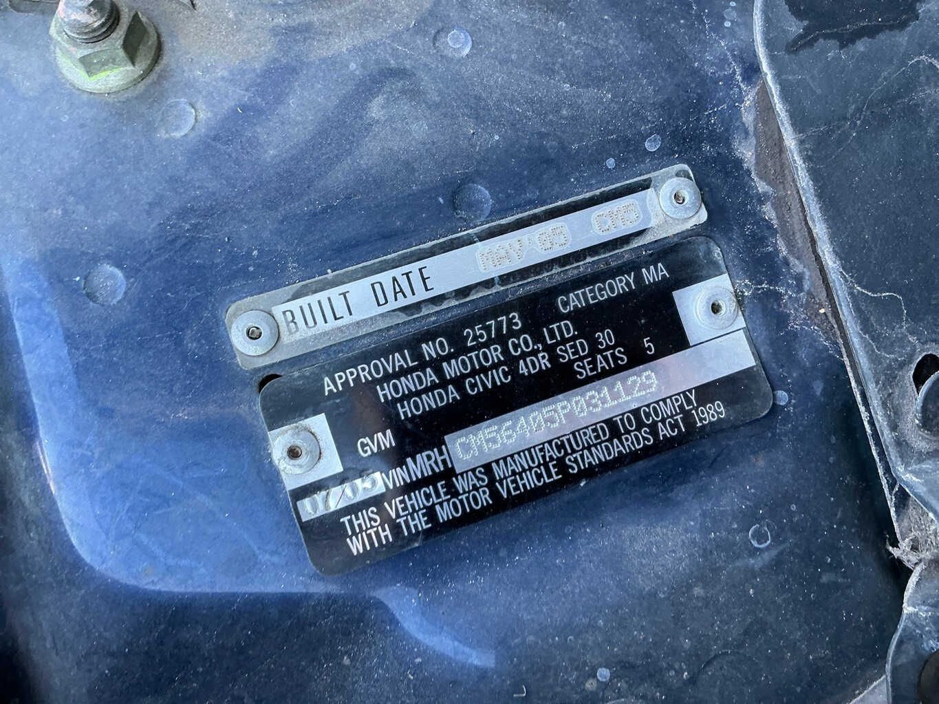 2005 Honda Accord CM