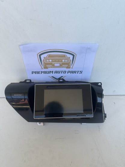2015-2017 Toyota Hilux VIII N120 Crew Cab Pickup Stereo Head Unit 86100-0k142