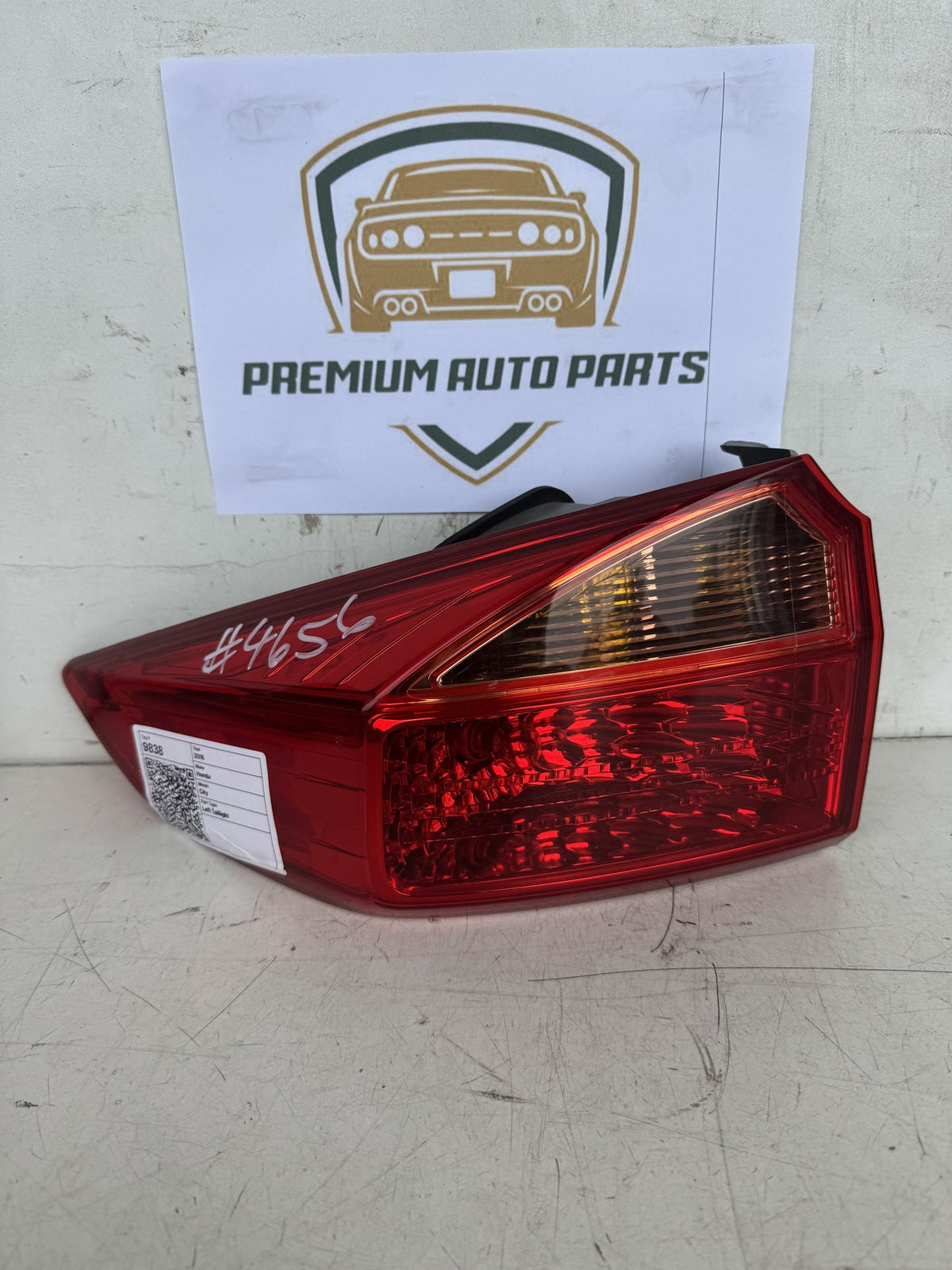 2016 Honda City Left Taillight