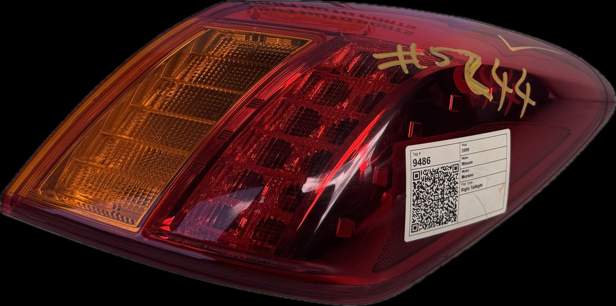 2009 Nissan Murano Z51 Station Wagon Right Taillight