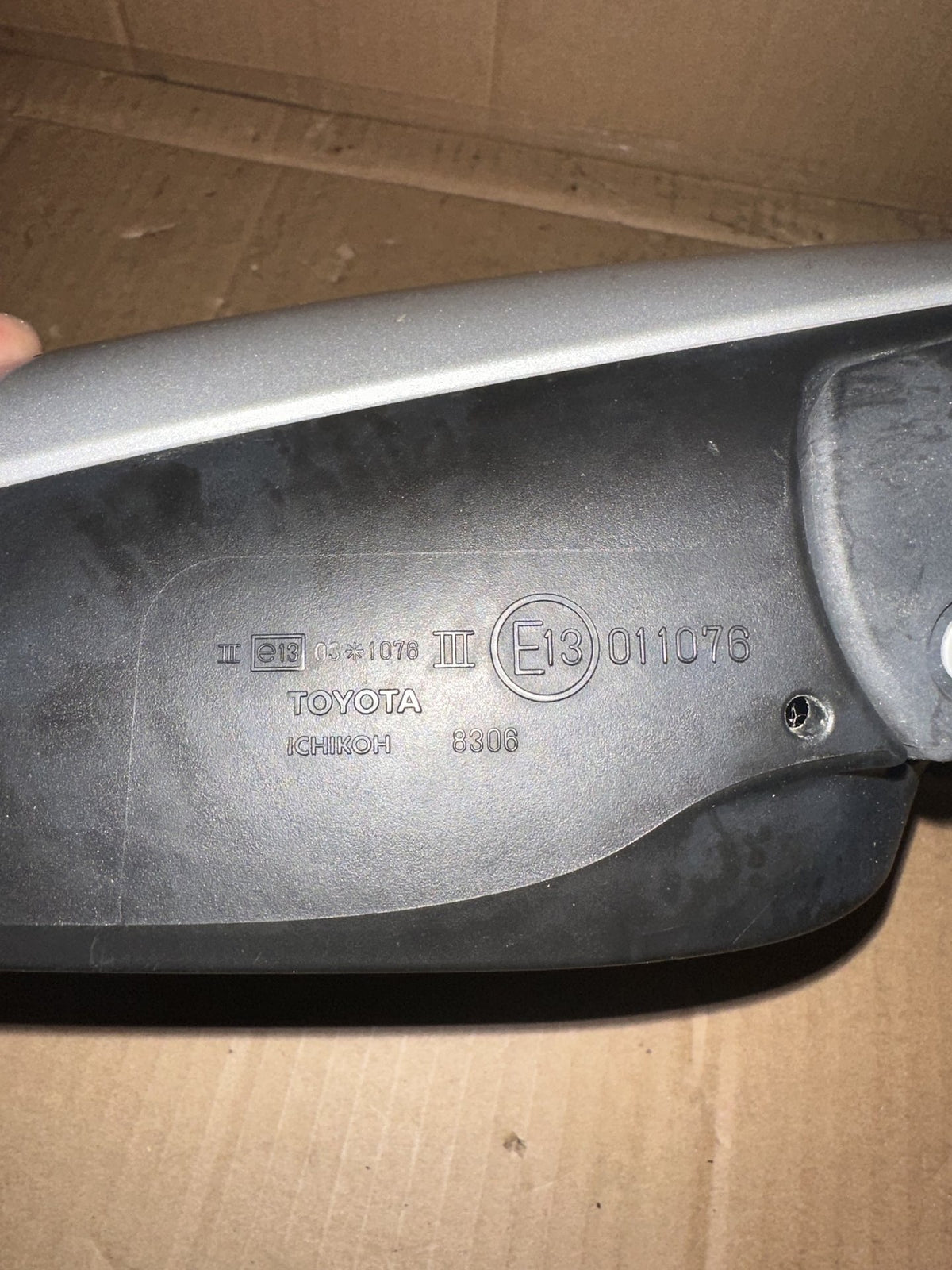 2005-2011 Toyota Yaris P90 Hatchback Right Door Mirror 011076
