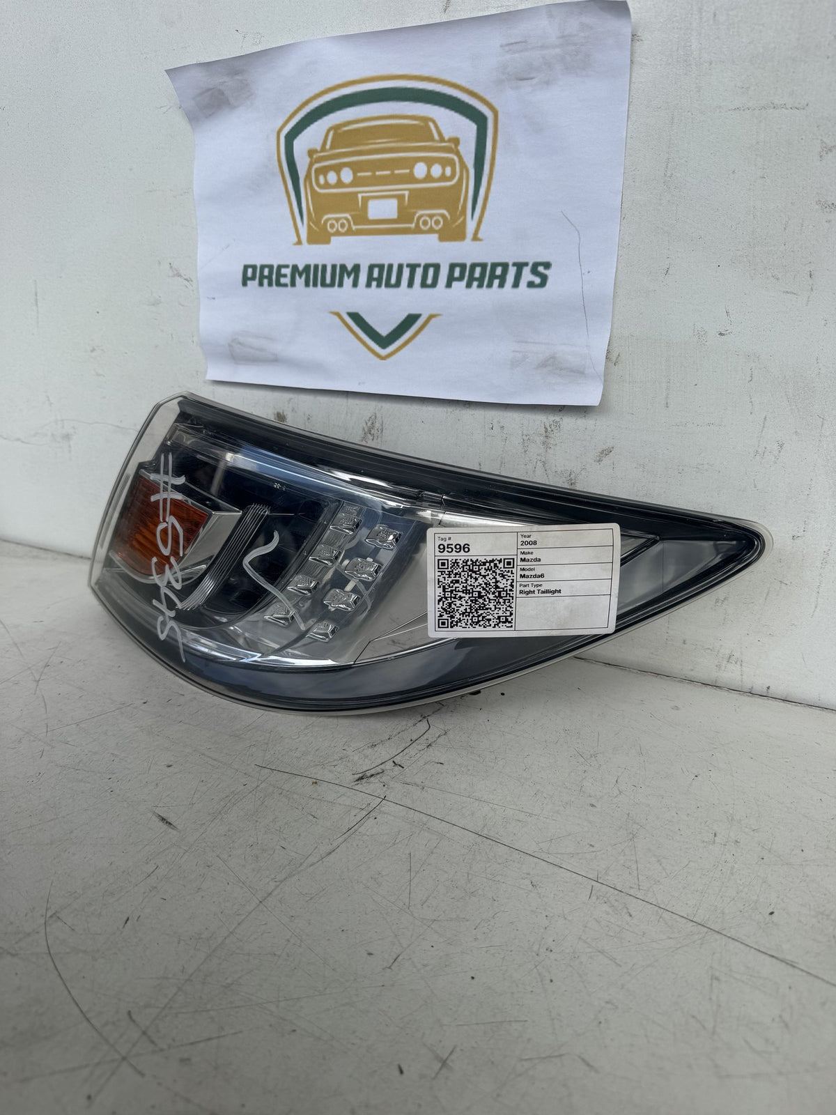 2008 Mazda Mazda6 Hatchback Right Taillight