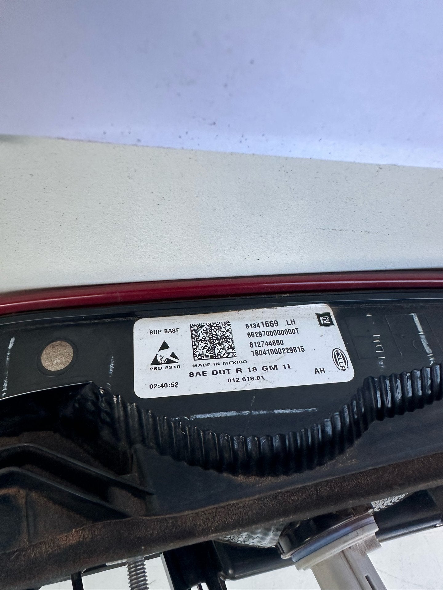 2019  EQ Left Boot Light