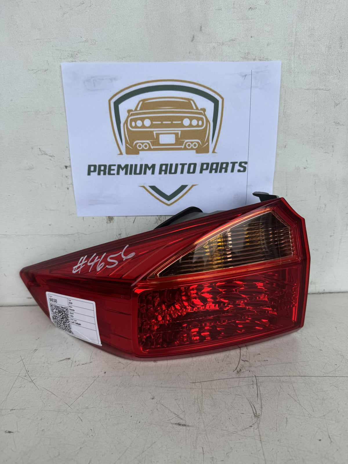 2016 Honda City Left Taillight