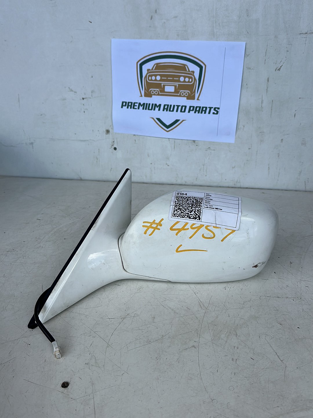 2005 Honda Civic Left Door Mirror