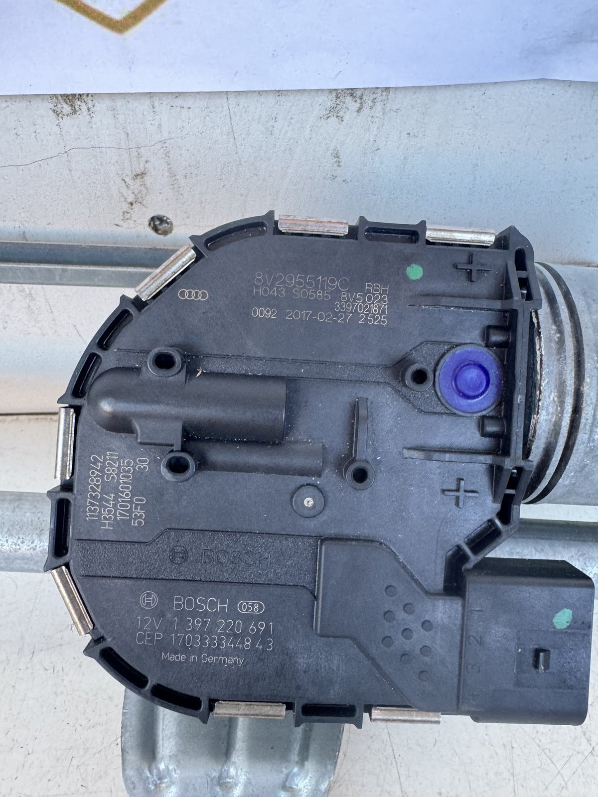 2017 Audi A3 Sedan Wiper Linkage