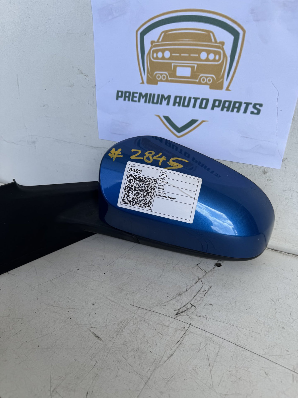 2014 Toyota Yaris Hatchback Left Door Mirror k96