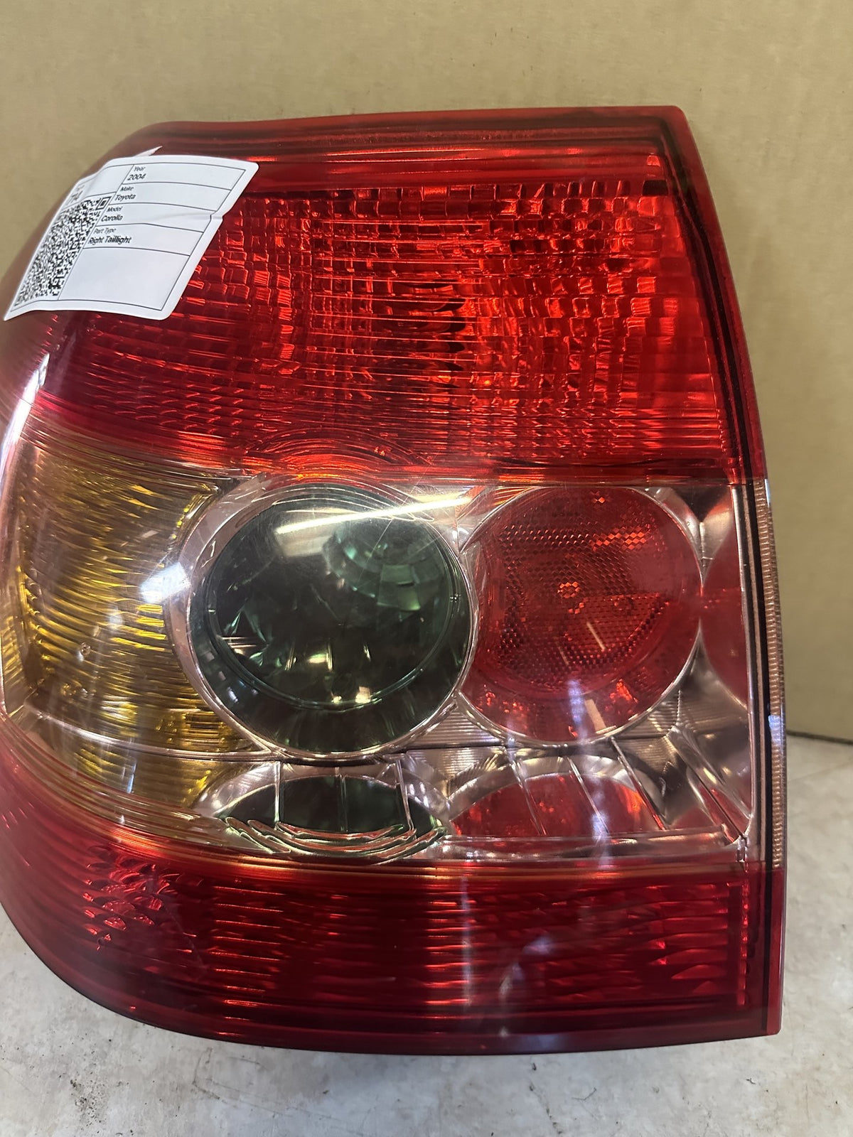 2004 Toyota Corolla - Right Taillight