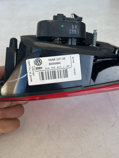 2011 Volkswagen Golf MK6 - 5K Hatchback Left Bootlid Light