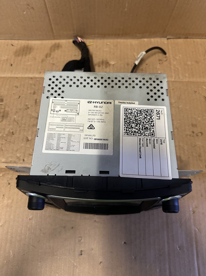 2016 Hyundai Accent RB Hatchback Stereo Head Unit RB-02