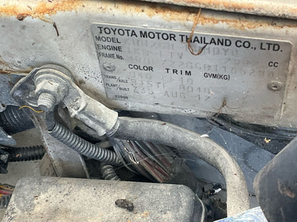 2012 Toyota Hilux N70
