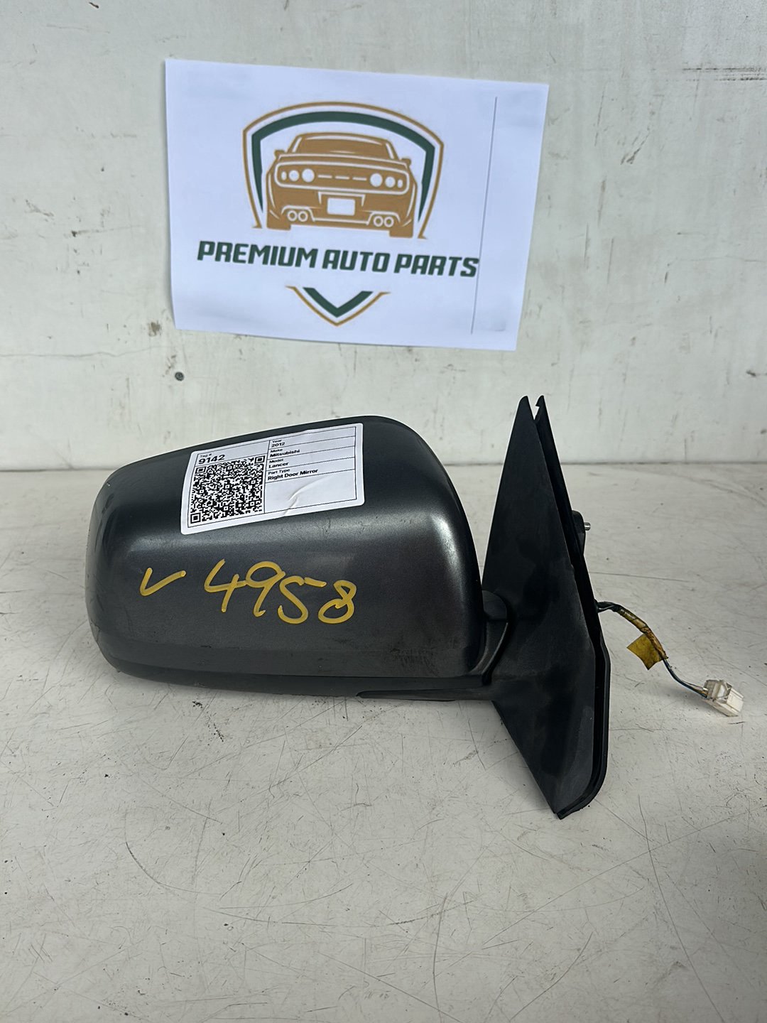 2012 Mitsubishi Lancer Sedan Right Door Mirror