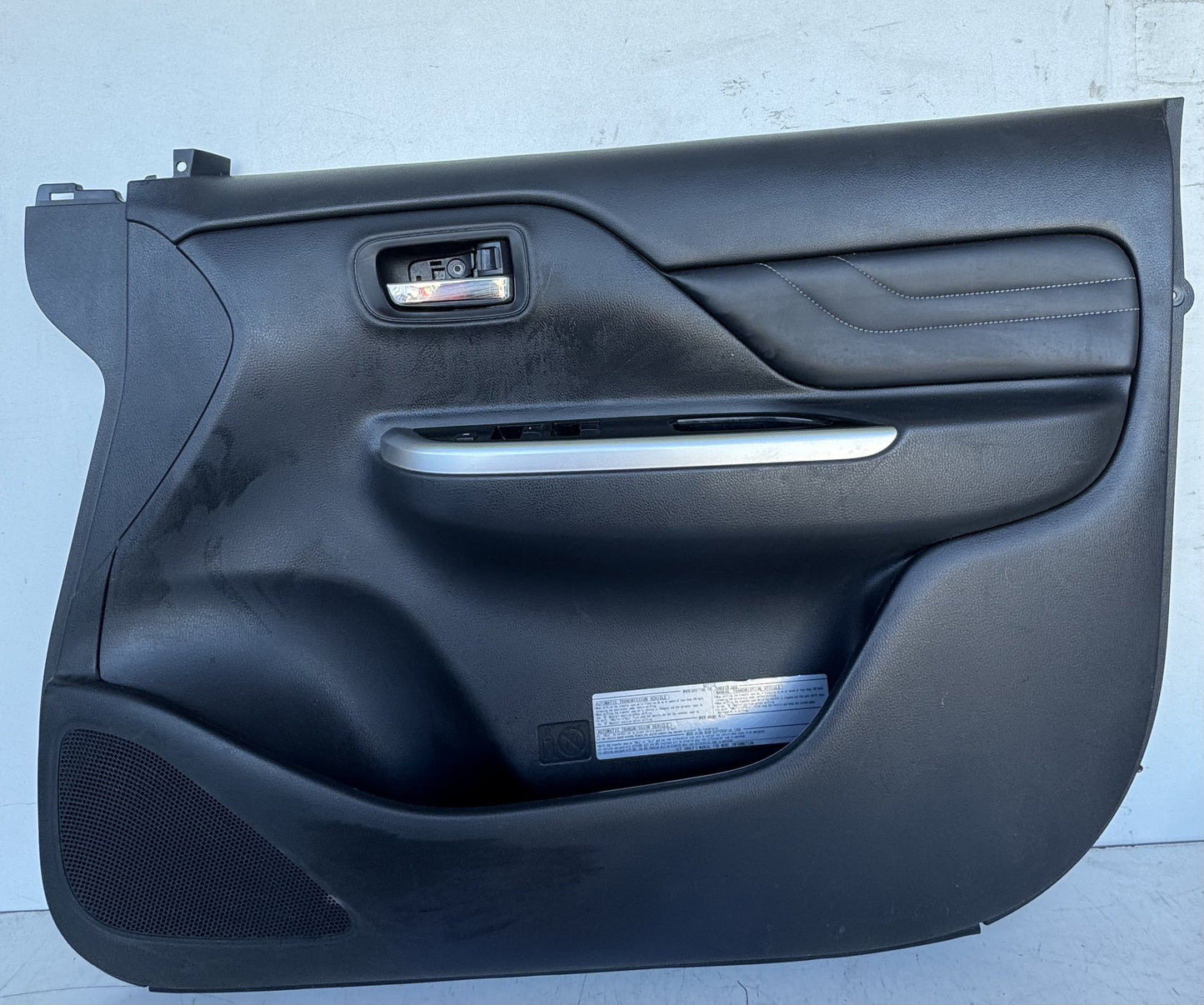 2022 Mitsubishi Triton Double Cab Utility Right Front Door Trim