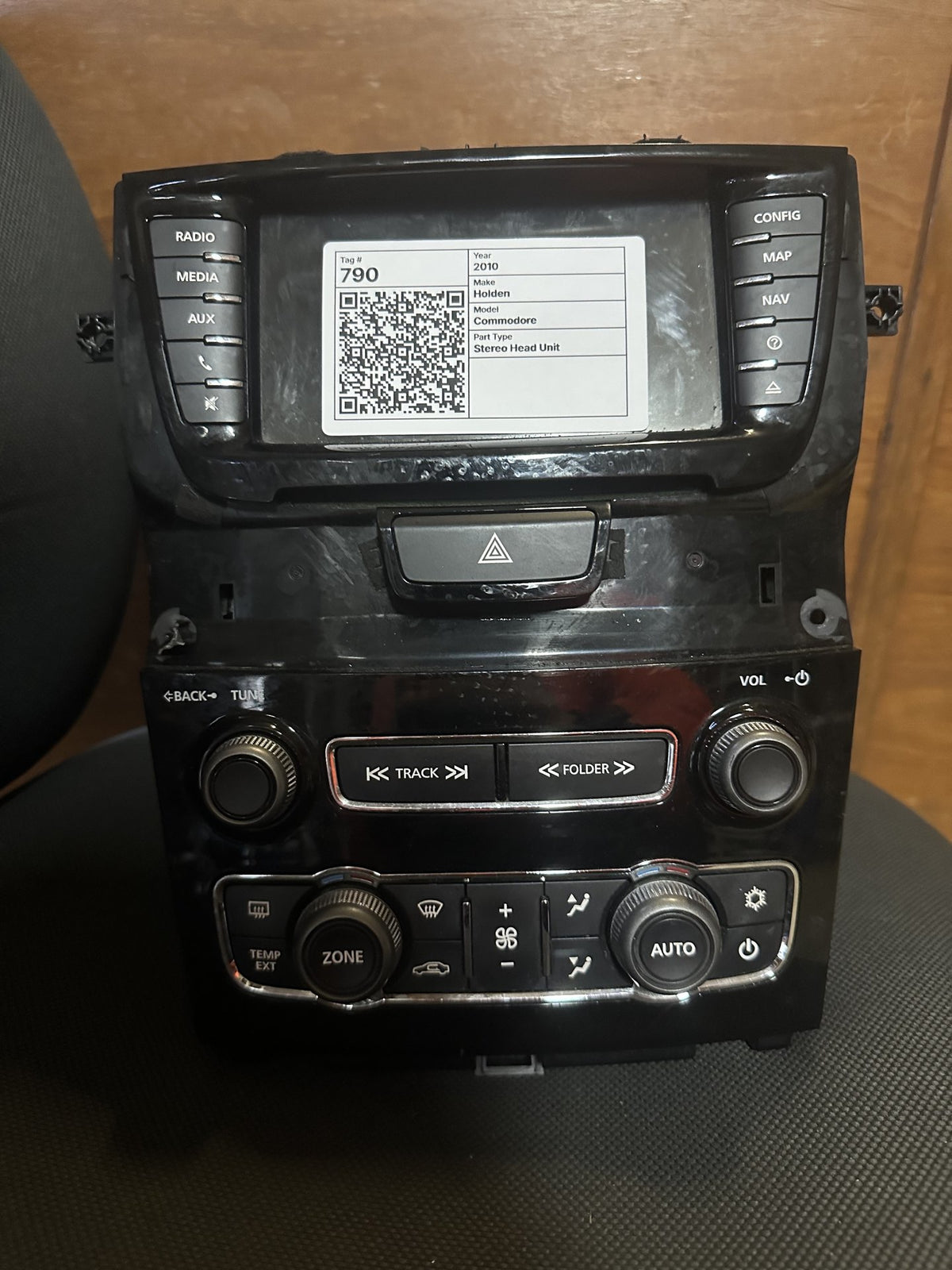 2010 Holden Commodore SV6 - Stereo Head Unit
