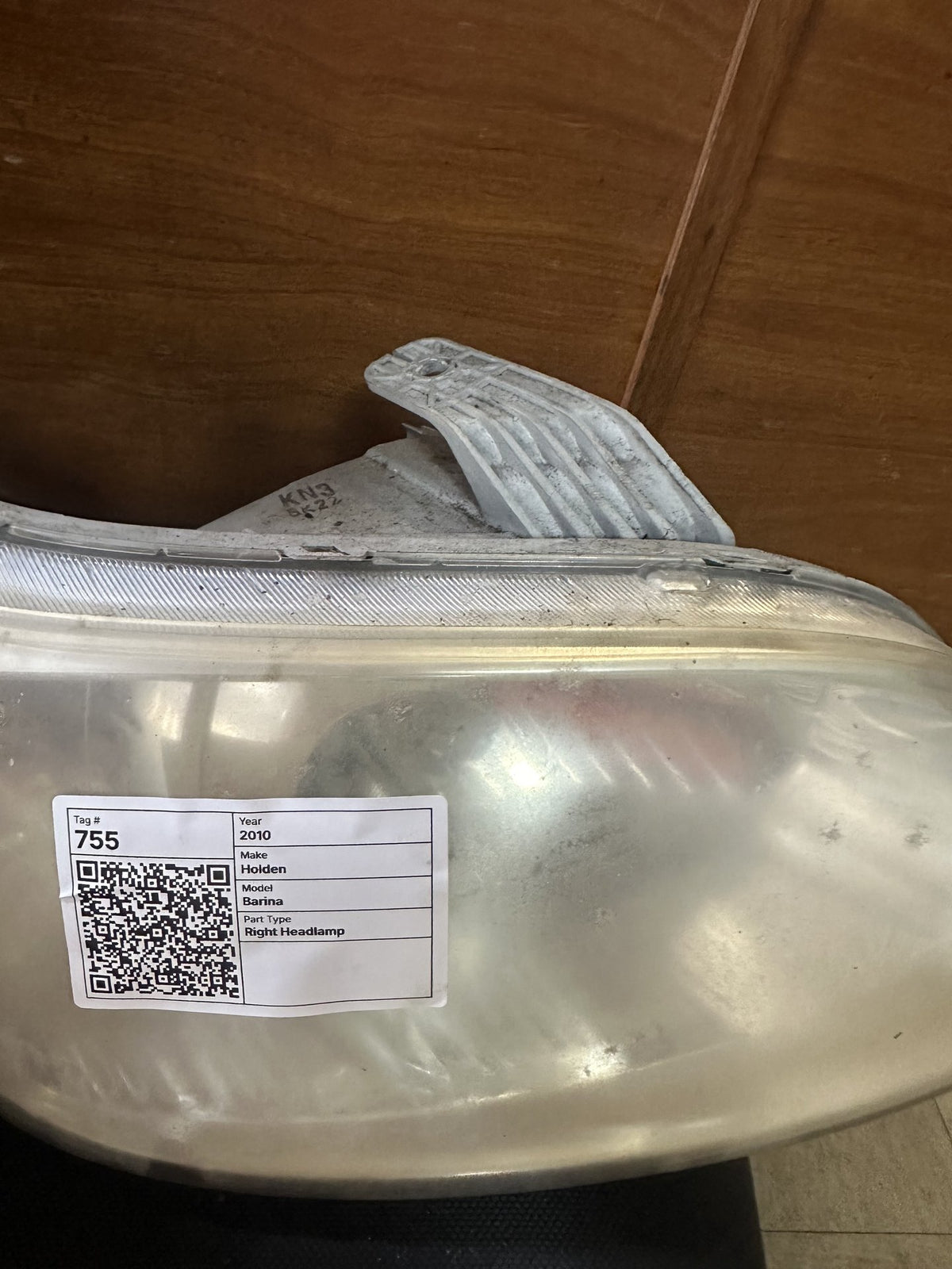 2010 Holden Barina Barina Hatchback Right Headlight