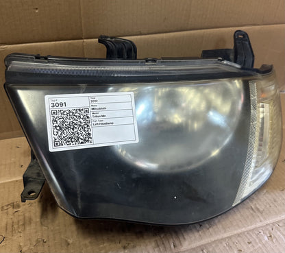 2012 Mitsubishi Triton Cab & Chassis Left Headlight P3432