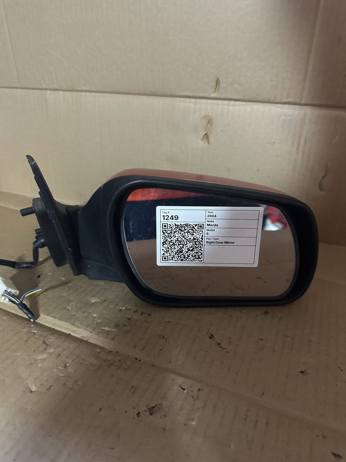 2004 Mazda Mazda6 6 Hatchback Right Door Mirror