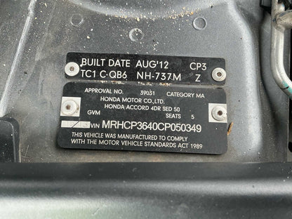 2013 Honda Accord CP