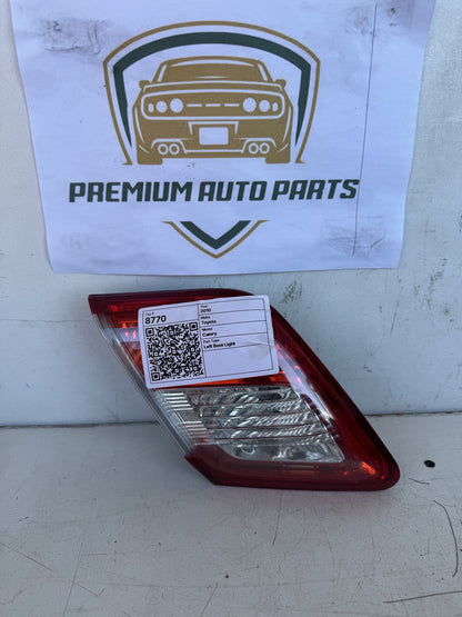 2010 Toyota Camry XV40 Sedan Left Boot Light