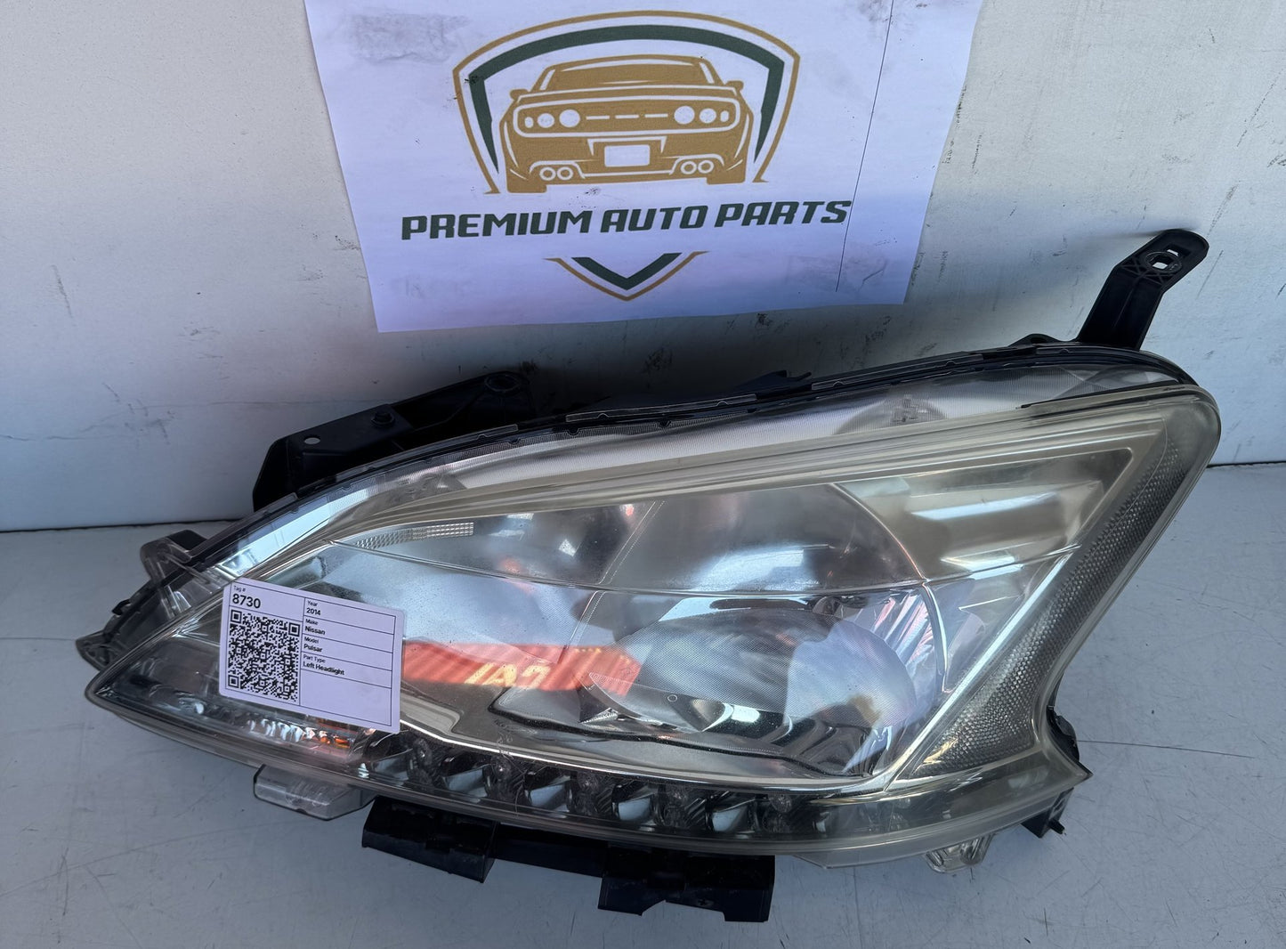2014 Nissan Pulsar B17 Sedan Left Headlight