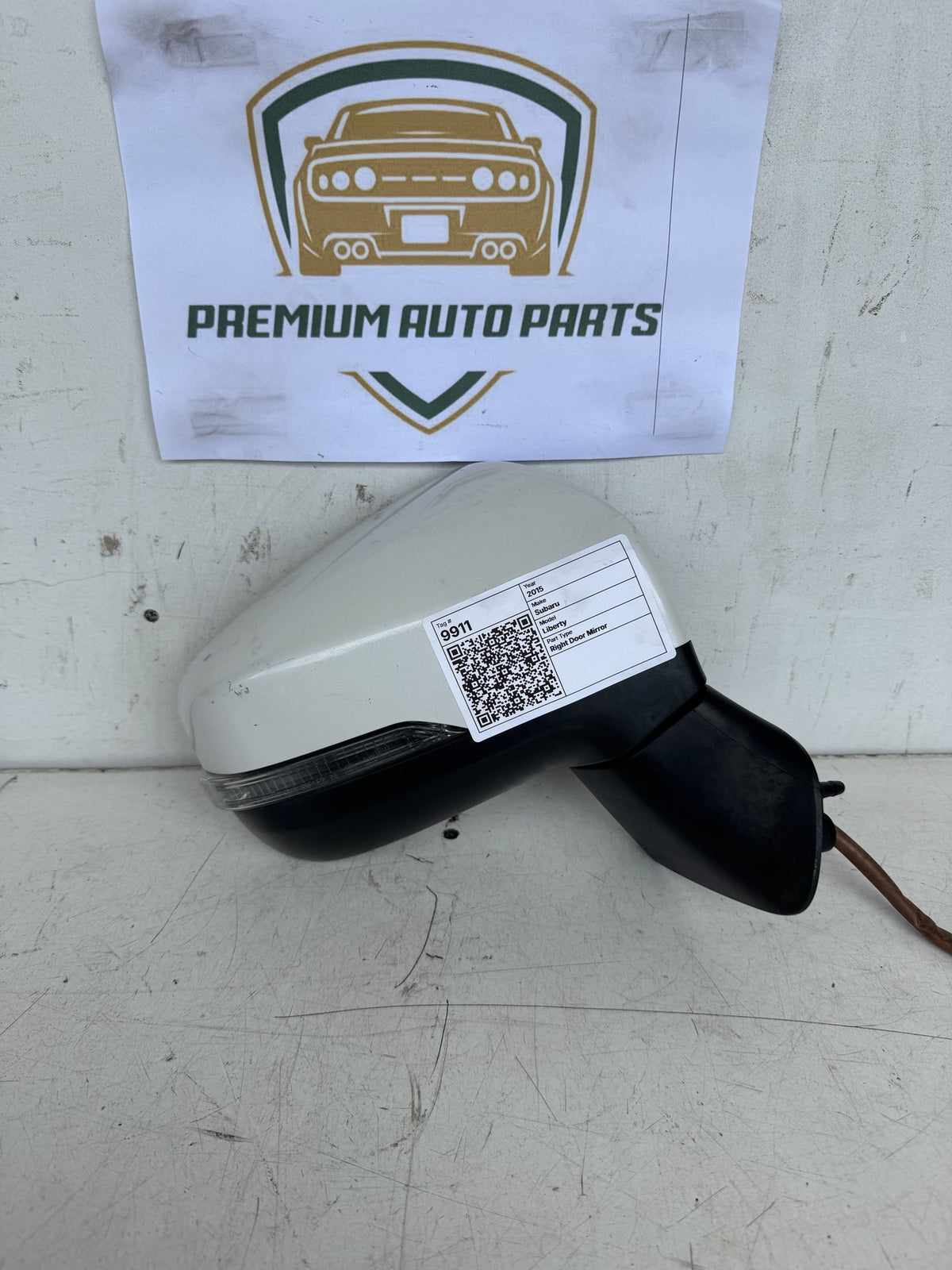 2015 Subaru Liberty Right Door Mirror