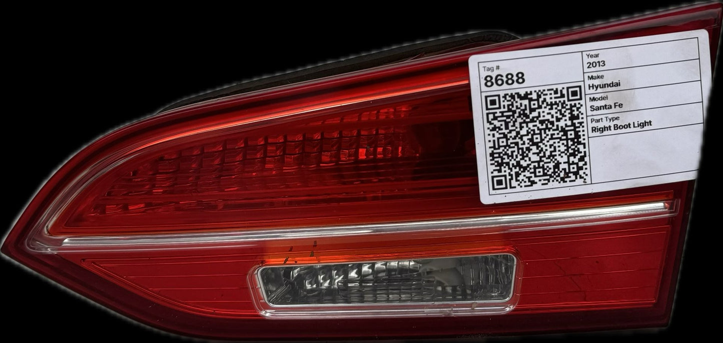 2013 Hyundai Santa Fe DM Station Wagon Right Boot Light