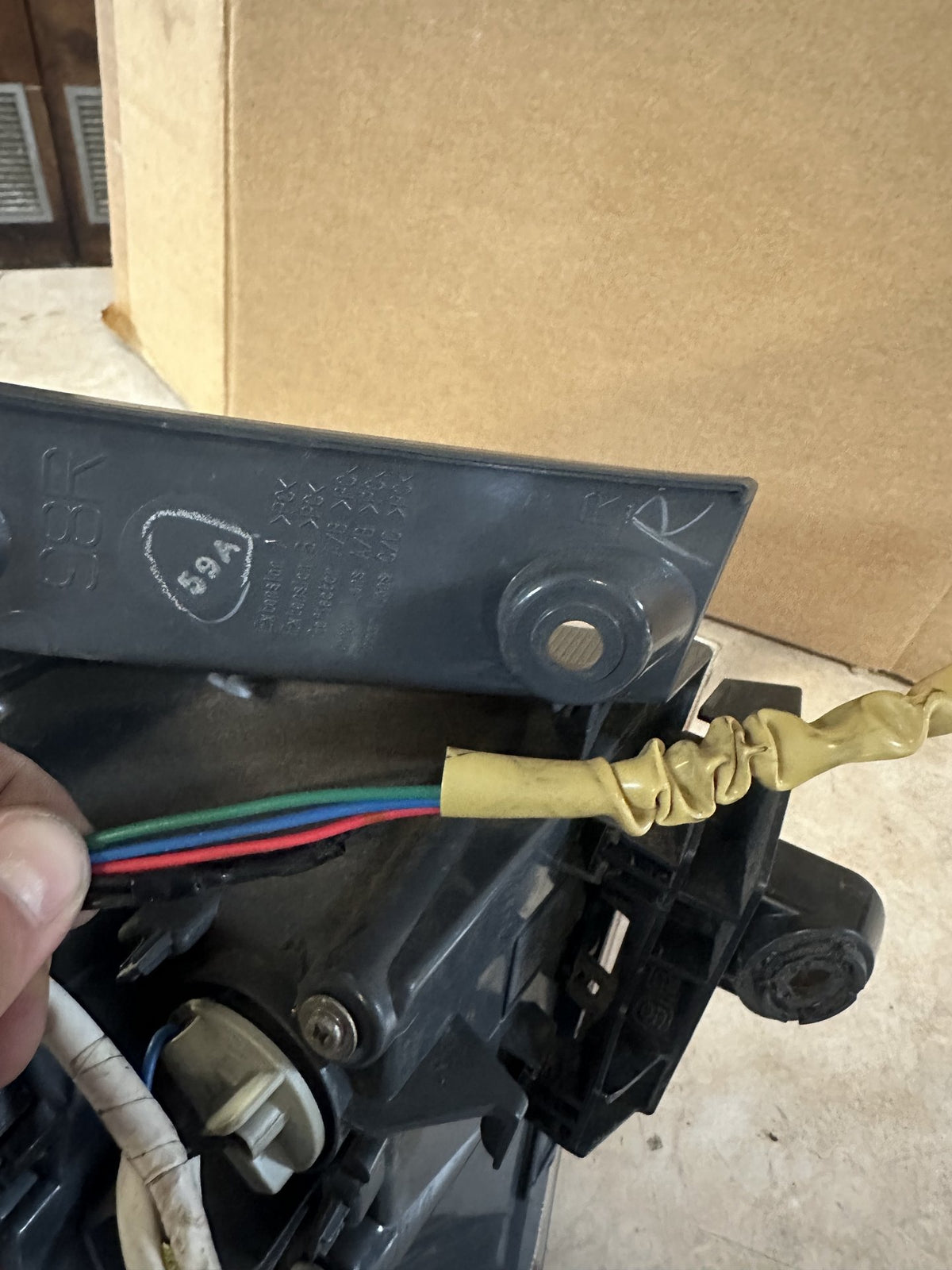 2012-2018 Toyota Corolla Hatchback Right Taillight 12602
