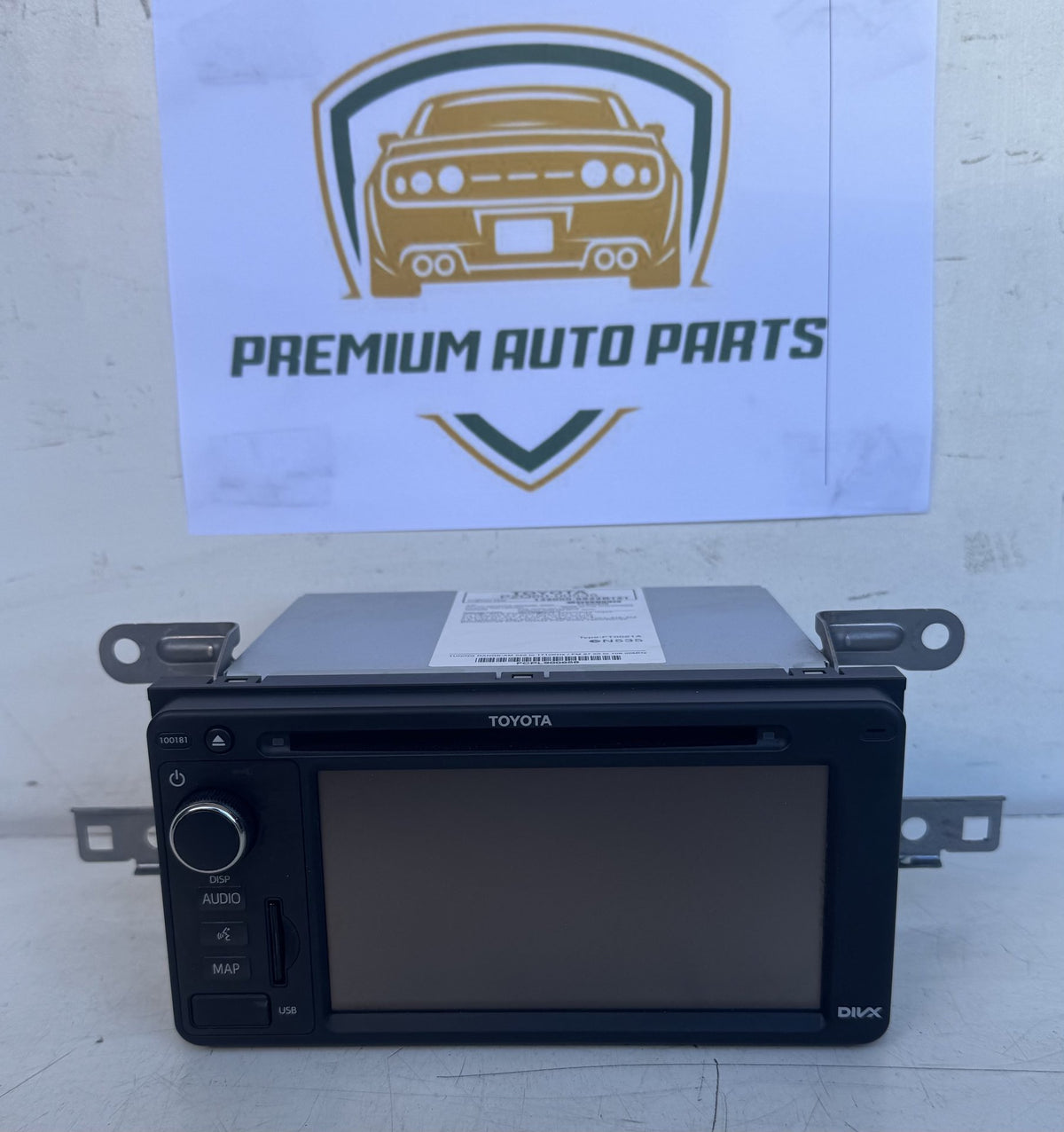 2014 Toyota Corolla Hatchback Stereo Head Unit PZQ60-00535
