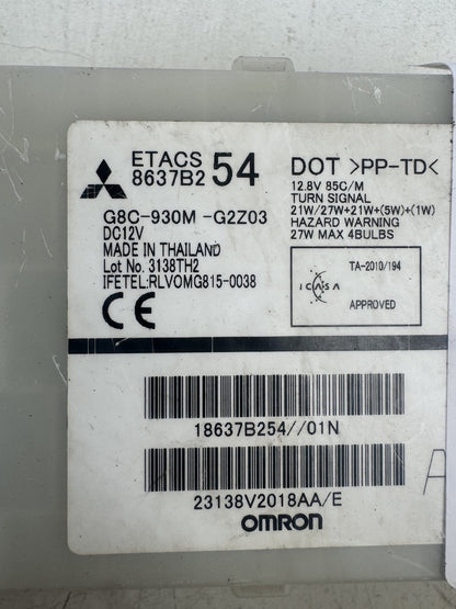 2021 Mitsubishi Triton MR Double Cab Utility BCM Kit