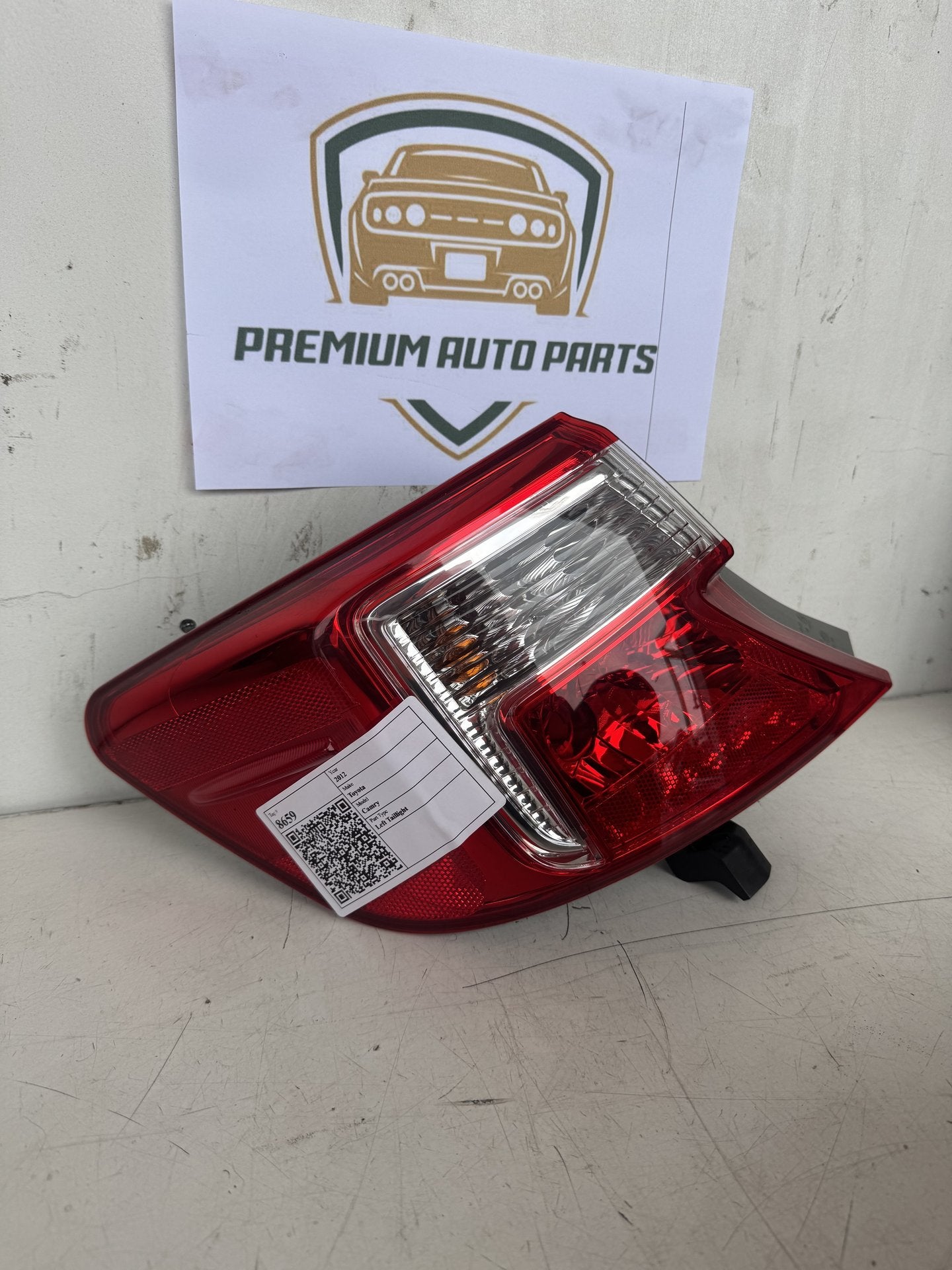 2012 Toyota Camry XV50 Sedan Left Taillight