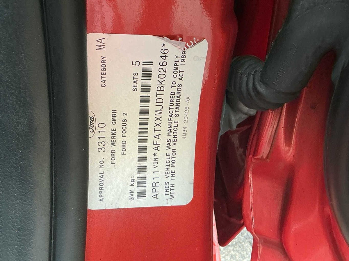 2011 Ford Focus LX LV