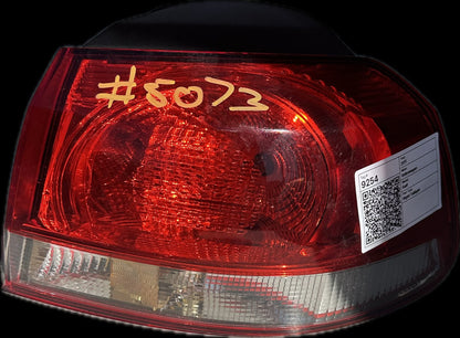 2011 Volkswagen Golf MK6 - 5K Hatchback Right Taillight