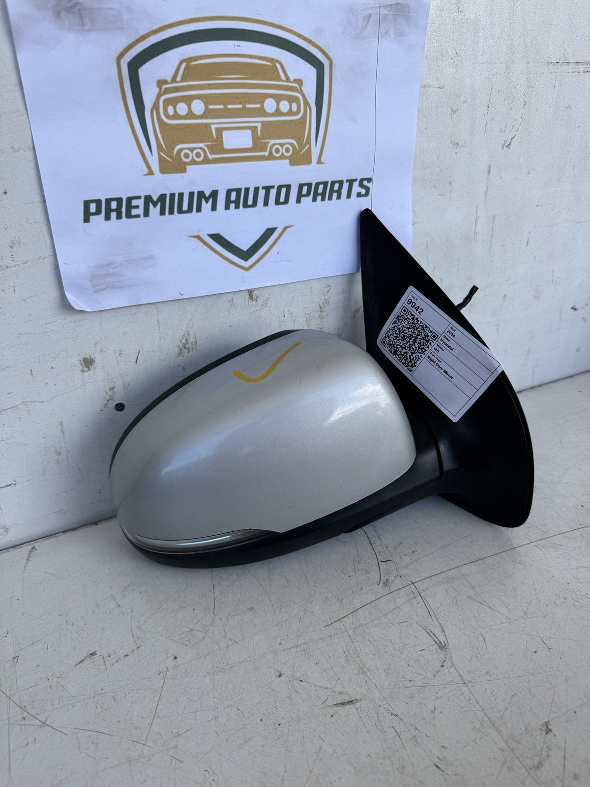 2014 Hyundai i20 PB Hatchback Right Door Mirror