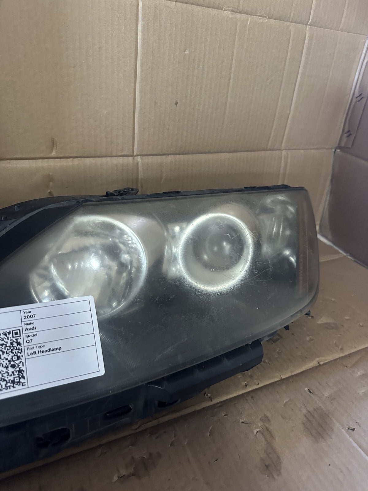 2007 Audi Q7 Station Wagon Left Headlight 100-41025
