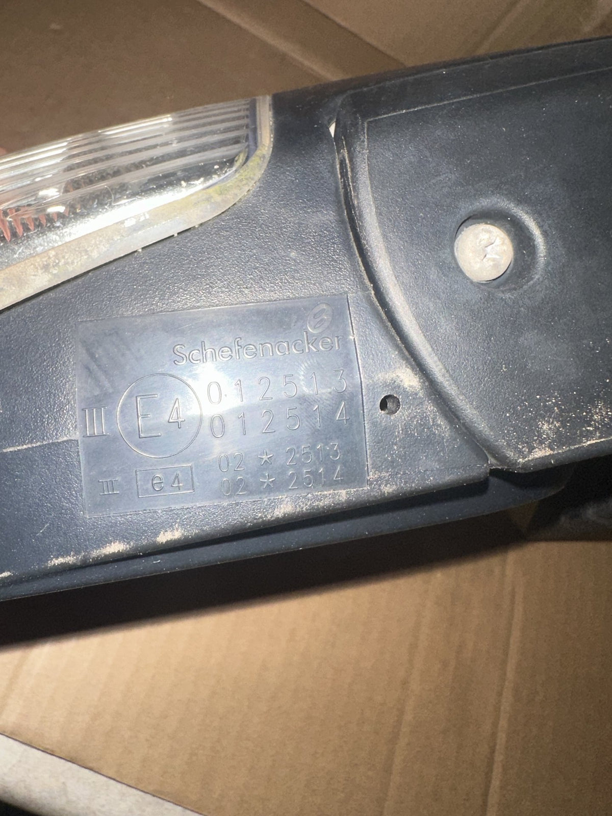 2008 Holden Epica Epica Right Door Mirror 012514