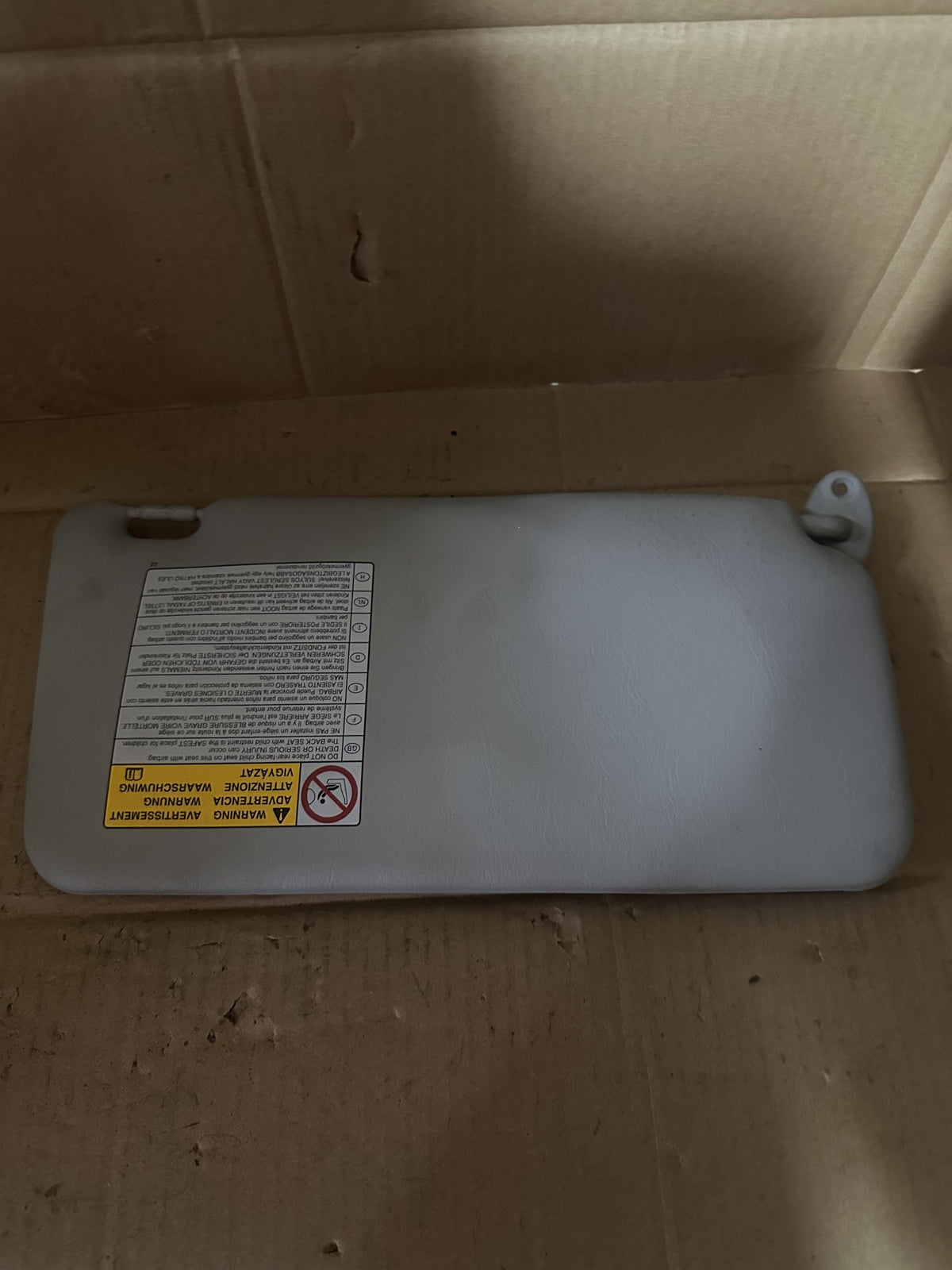 2011 Suzuki Swift Swift Hatchback Left Sun Visor