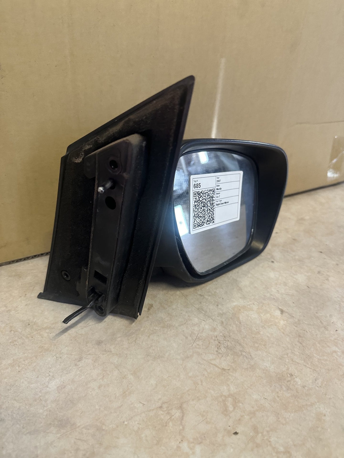 2007 Mazda CX-7 Cx-7 Station Wagon Right Door Mirror 012284