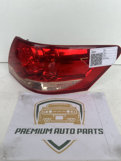 2008 Toyota Aurion GSV40R Sedan Right Taillight 06-113