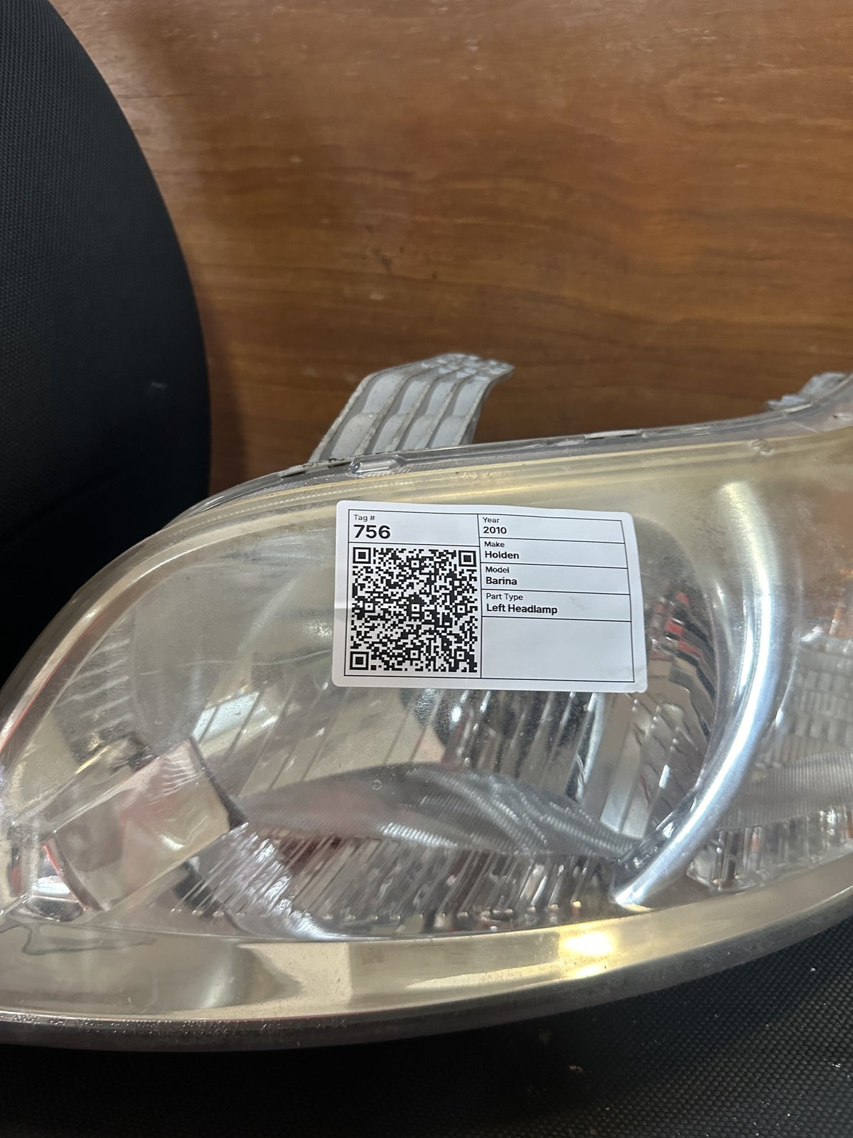 2010 Holden Barina Barina Hatchback Left Headlight