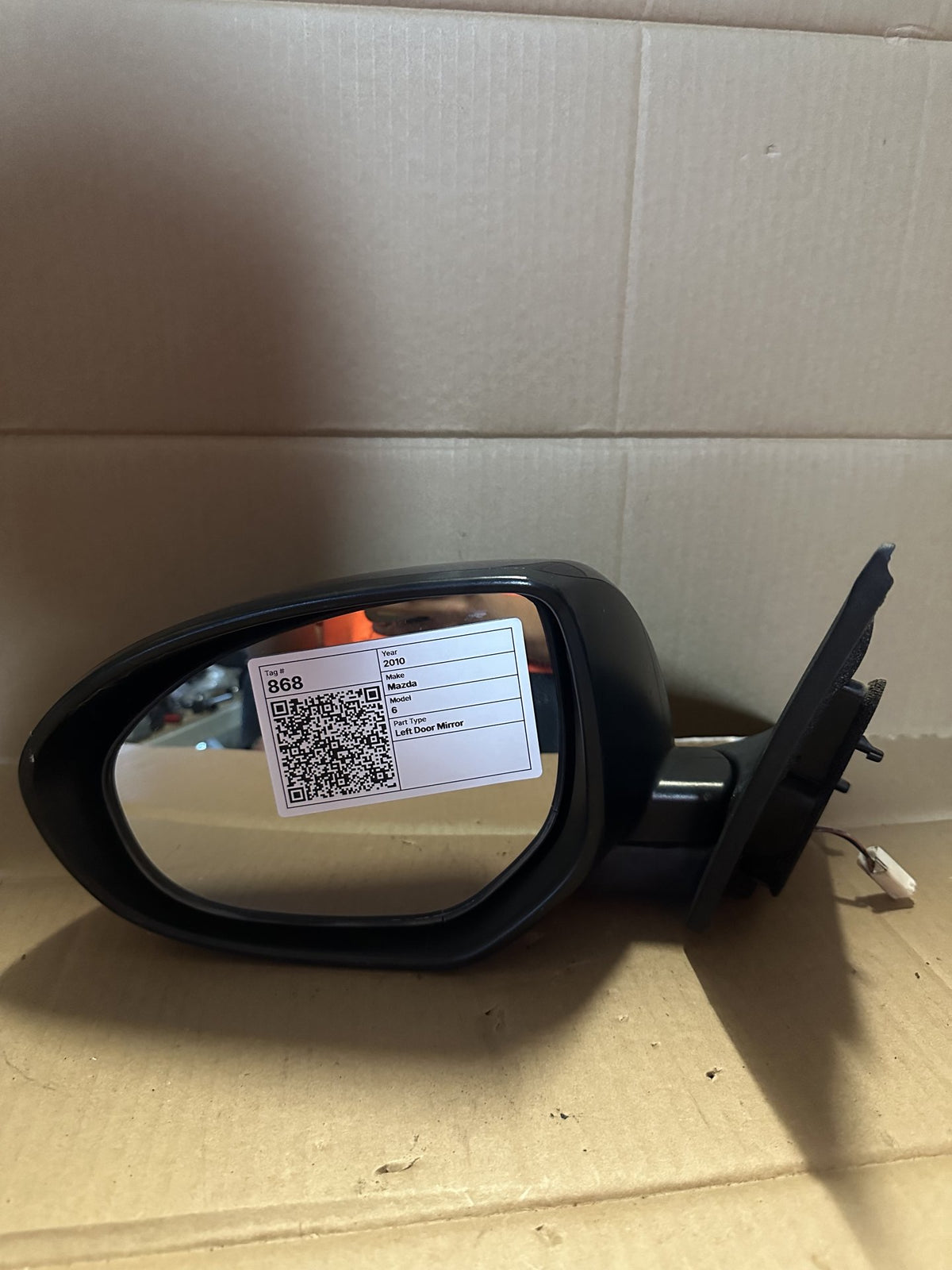 2010 Mazda 6 6 Station Wagon Left Door Mirror 022683