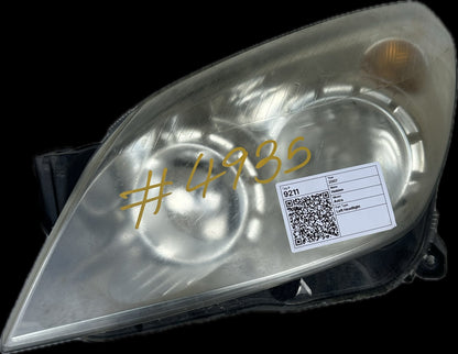 2007 Holden Astra Hatchback Left Headlight